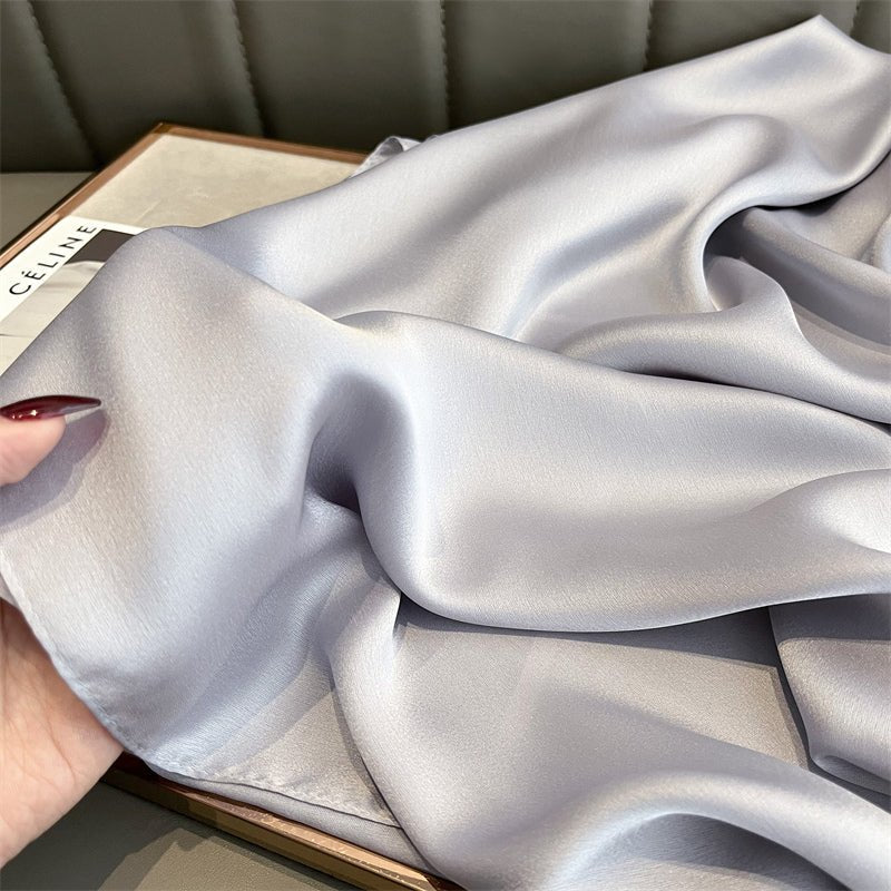 Echarpe Toque de Seda Lisa - Cor 7 - Loja Fact