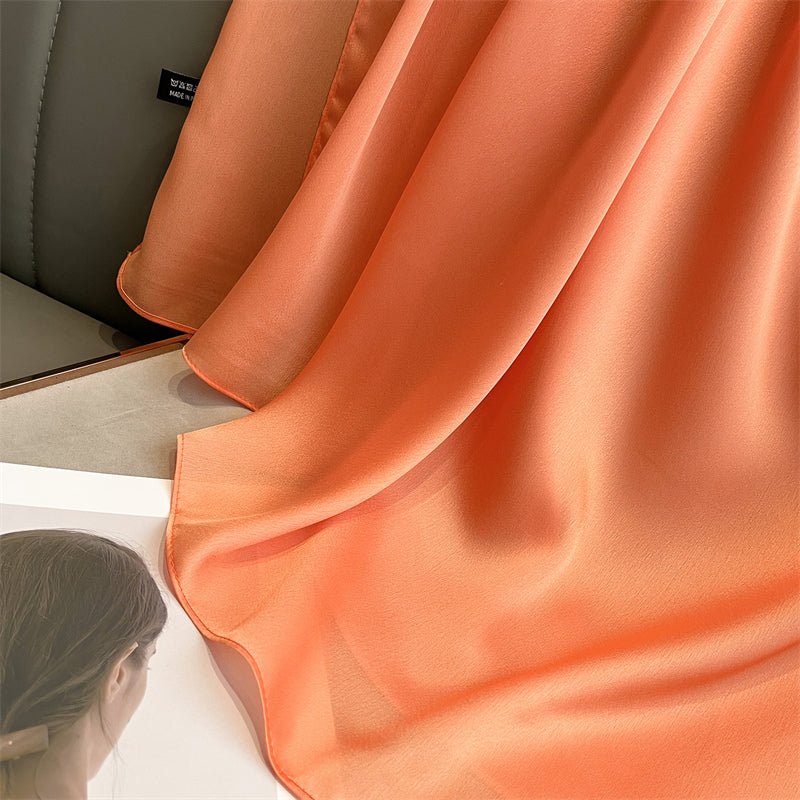 Echarpe Toque de Seda Lisa - Cor 9 - Loja Fact