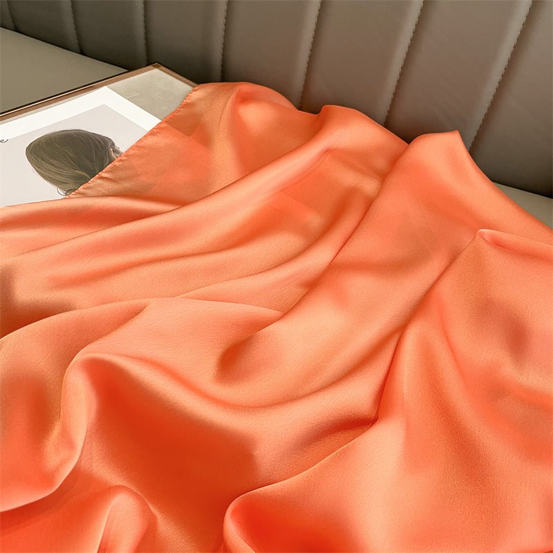 Echarpe Toque de Seda Lisa - Cor 9 - Loja Fact