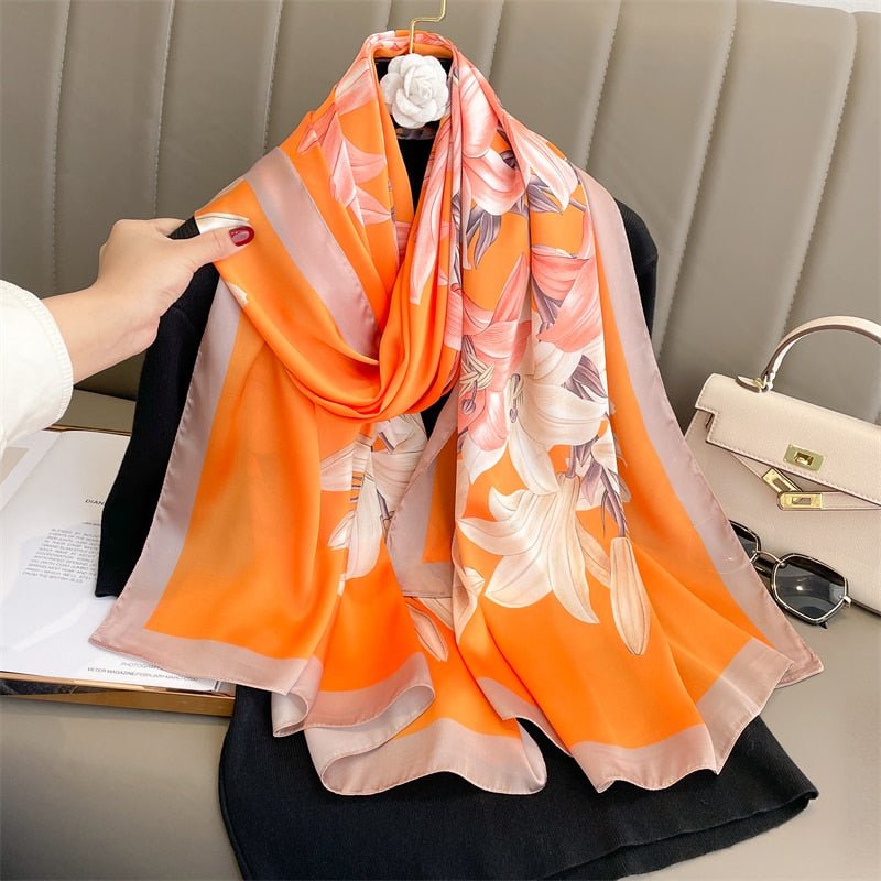 Echarpe Toque de Seda Paradise - Modelo 106 - Loja Fact