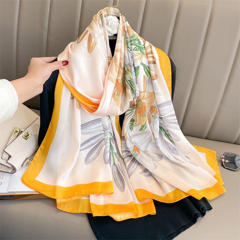 Echarpe Toque de Seda Paradise - Modelo 107 - Loja Fact