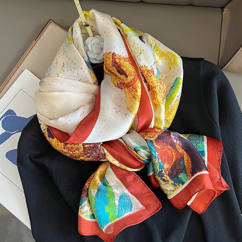 Echarpe Toque de Seda Paradise - Modelo 129 - Loja Fact