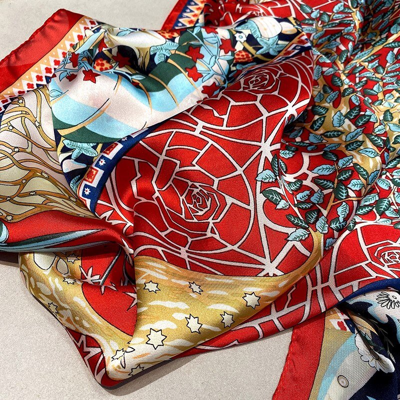 Echarpe Toque de Seda Paradise - Modelo 134 - Loja Fact