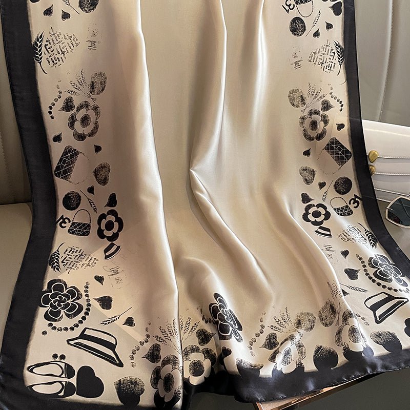 Echarpe Toque de Seda Paradise - Modelo 23 - Loja Fact