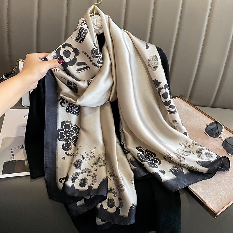 Echarpe Toque de Seda Paradise - Modelo 23 - Loja Fact