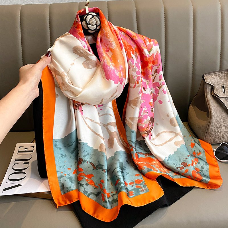 Echarpe Toque de Seda Paradise - Modelo 28 - Loja Fact