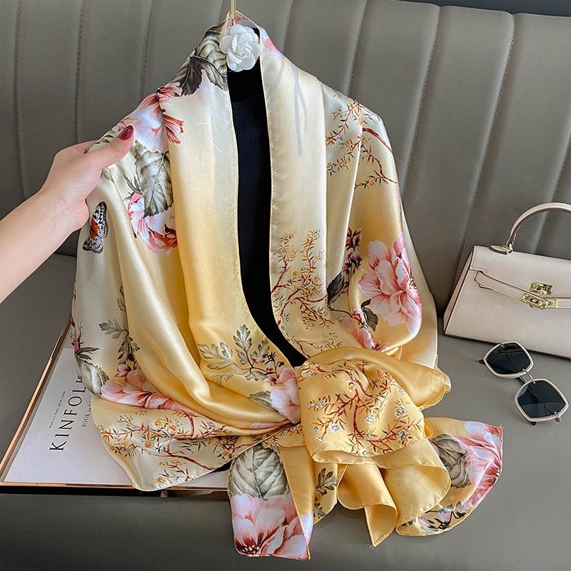 Echarpe Toque de Seda Paradise - Modelo 29 - Loja Fact