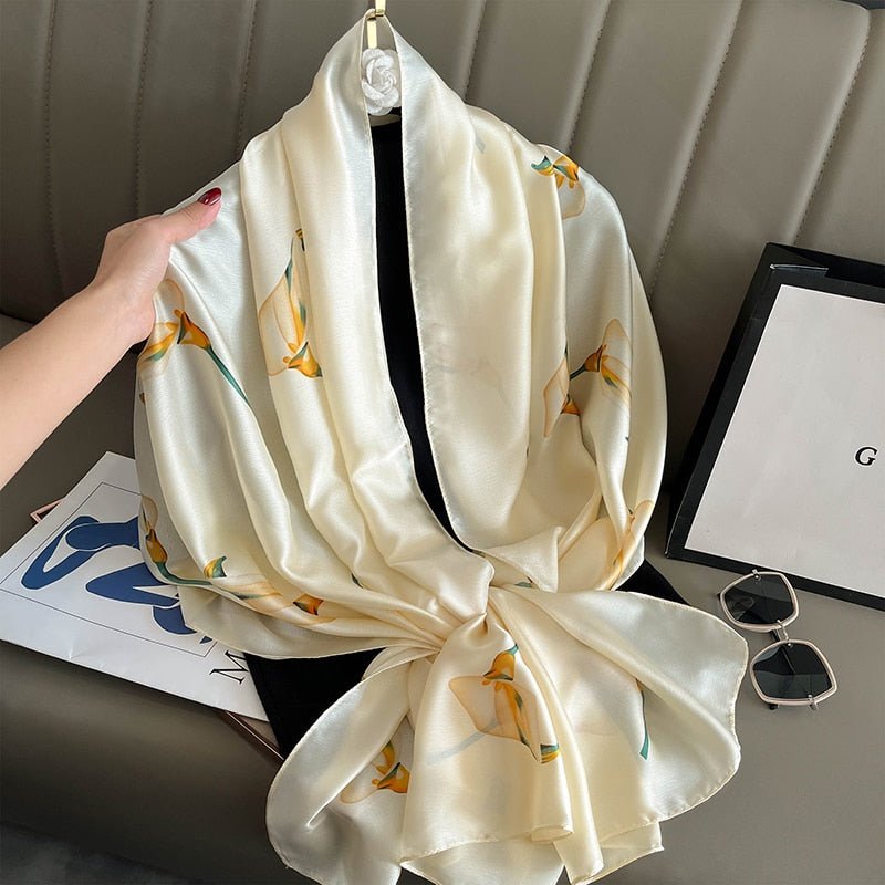 Echarpe Toque de Seda Paradise - Modelo 30 - Loja Fact