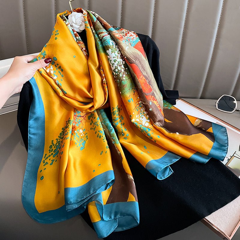 Echarpe Toque de Seda Paradise - Modelo 32 - Loja Fact