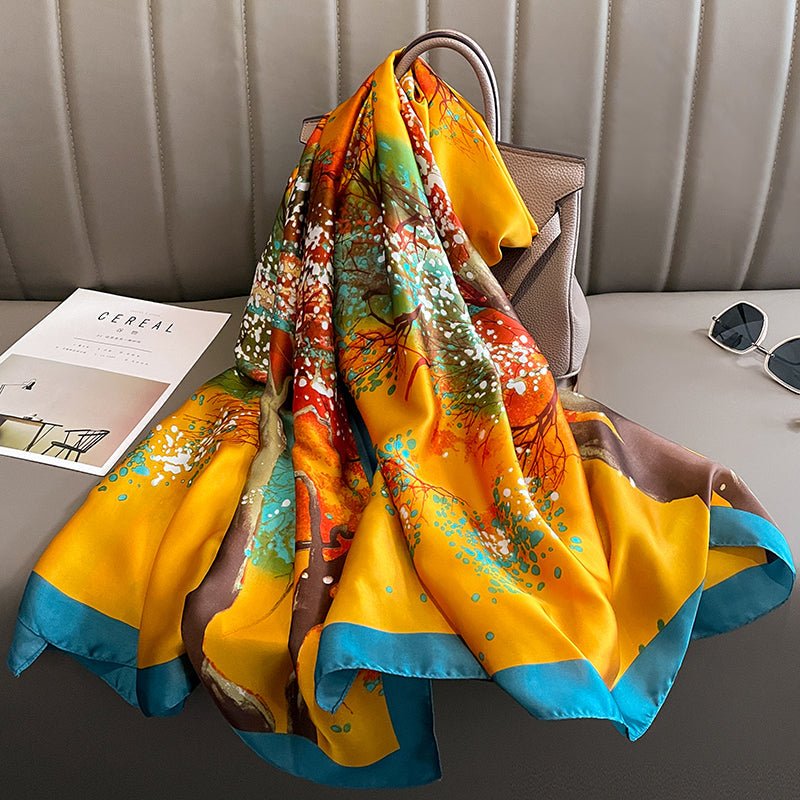 Echarpe Toque de Seda Paradise - Modelo 32 - Loja Fact