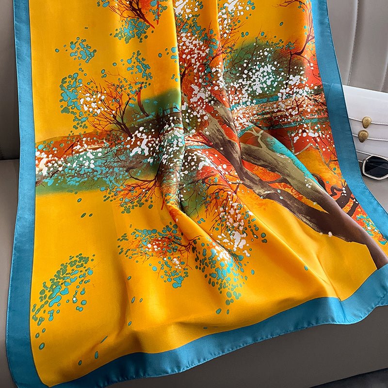 Echarpe Toque de Seda Paradise - Modelo 32 - Loja Fact