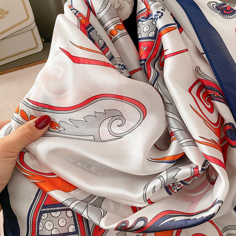 Echarpe Toque de Seda Paradise - Modelo 41 - Loja Fact