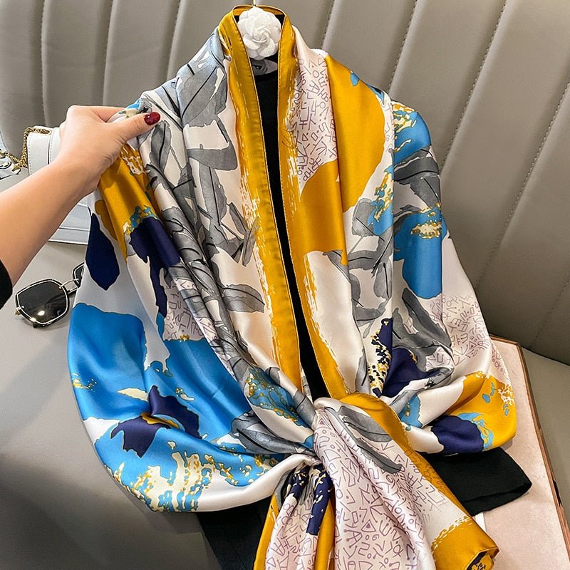 Echarpe Toque de Seda Paradise - Modelo 53 - Loja Fact