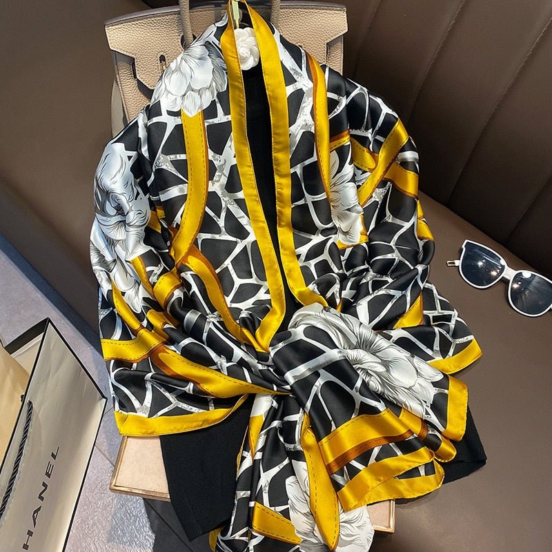 Echarpe Toque de Seda Paradise - Modelo 72 - Loja Fact