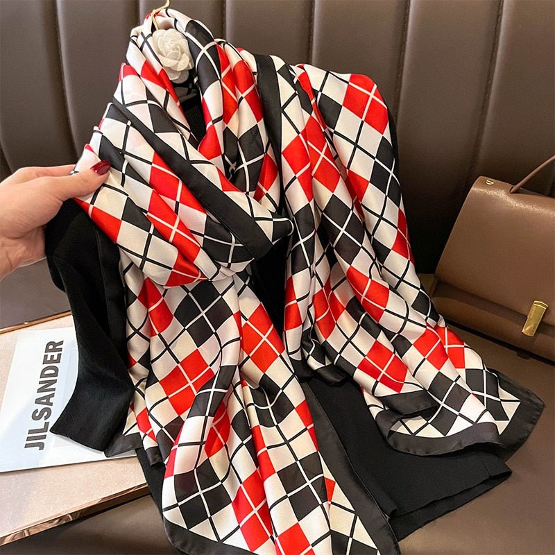 Echarpe Toque de Seda Paradise - Modelo 75 - Loja Fact