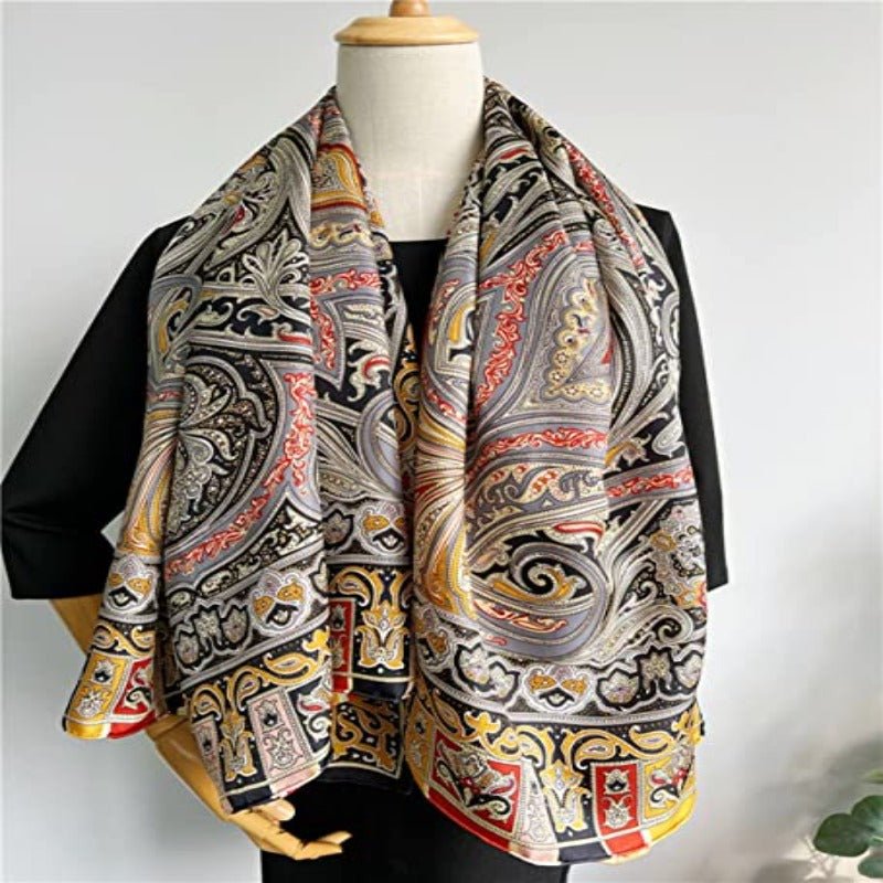 Echarpe Toque de Seda Paradise - Modelo 86 - Loja Fact