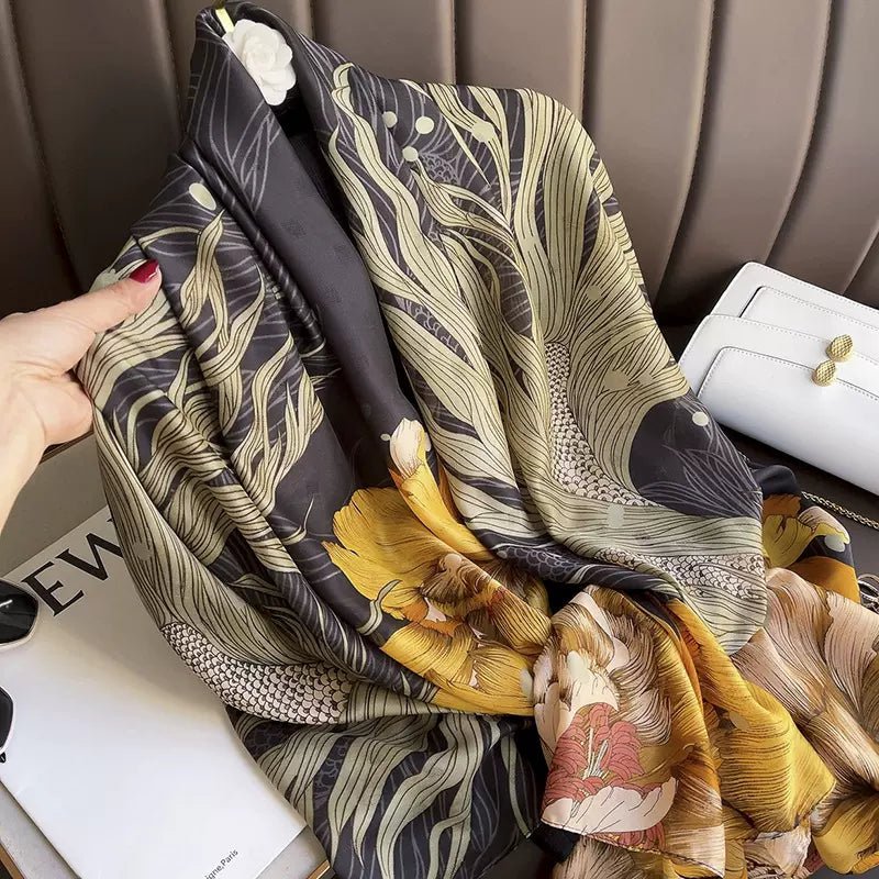 Echarpe Toque de Seda Paradise - Modelo 90 - Loja Fact