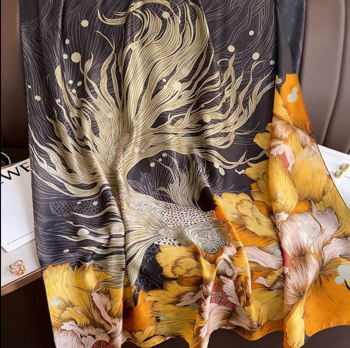 Echarpe Toque de Seda Paradise - Modelo 90 - Loja Fact