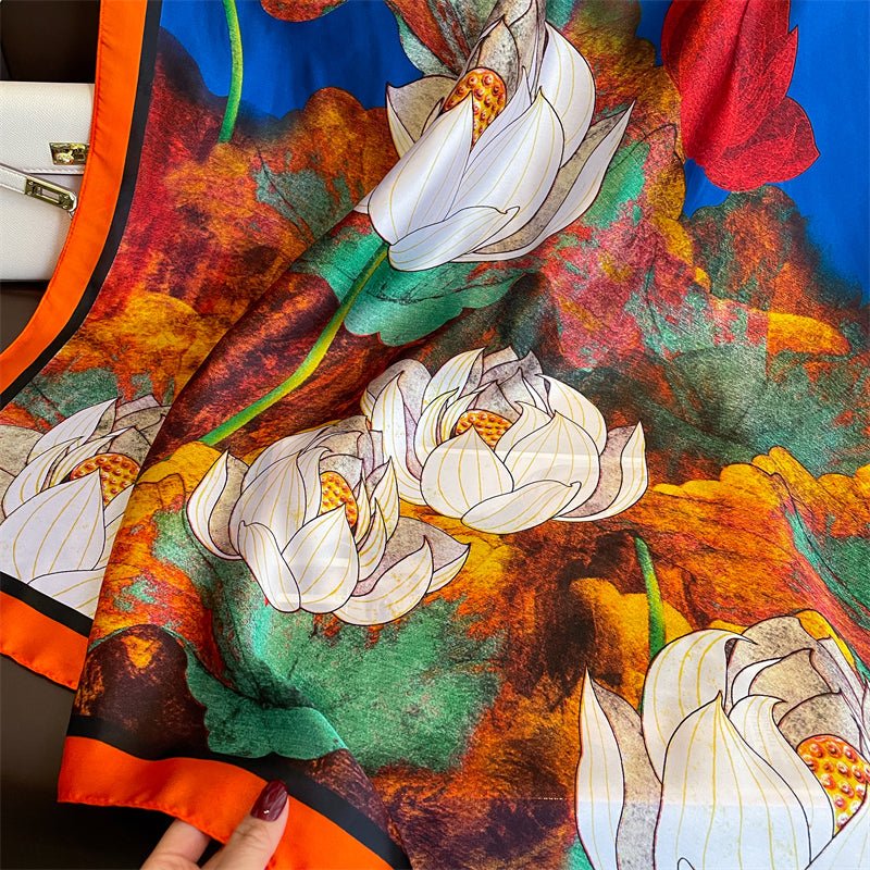 Echarpe Toque de Seda Paradise - Modelo 92 - Loja Fact