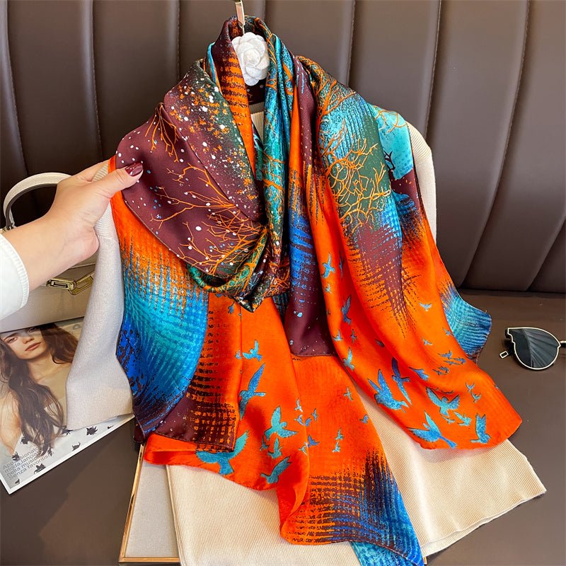 Echarpe Toque de Seda Paradise - Modelo 93 - Loja Fact