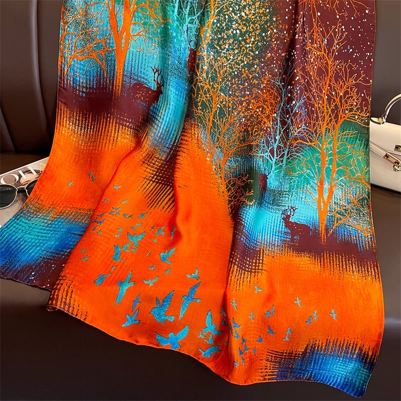 Echarpe Toque de Seda Paradise - Modelo 93 - Loja Fact