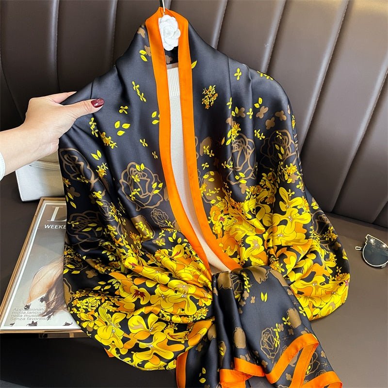 Echarpe Toque de Seda Paradise - Modelo 94 - Loja Fact