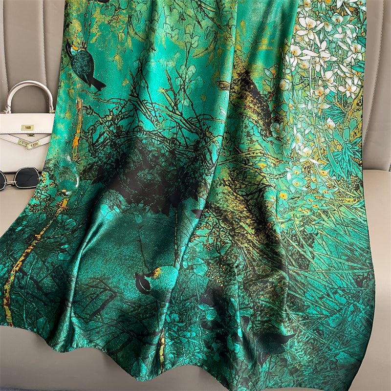 Echarpe Toque de Seda Paradise - Modelo 95 - Loja Fact