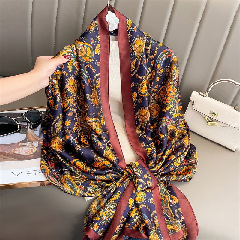 Echarpe Toque de Seda Paradise - Modelo 98 - Loja Fact