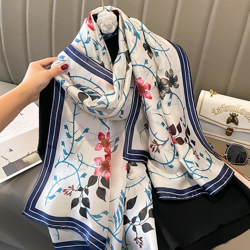 Echarpe Toque de Seda Paradise - Modelo 99 - Loja Fact