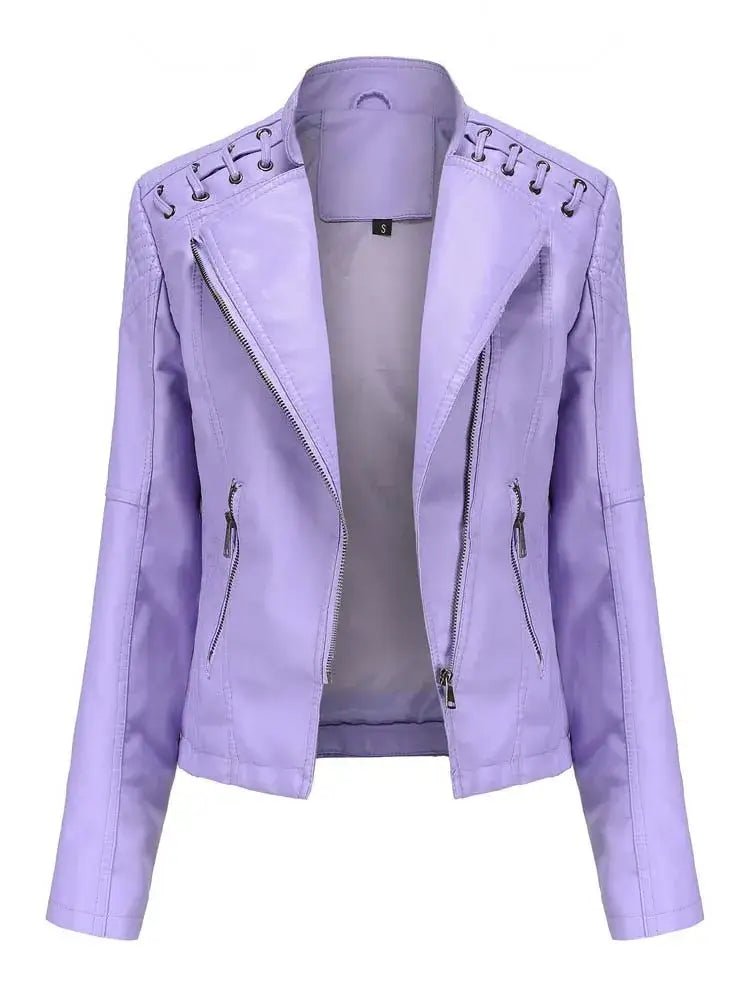 Jaqueta Feminina Biker Aude - Loja Fact