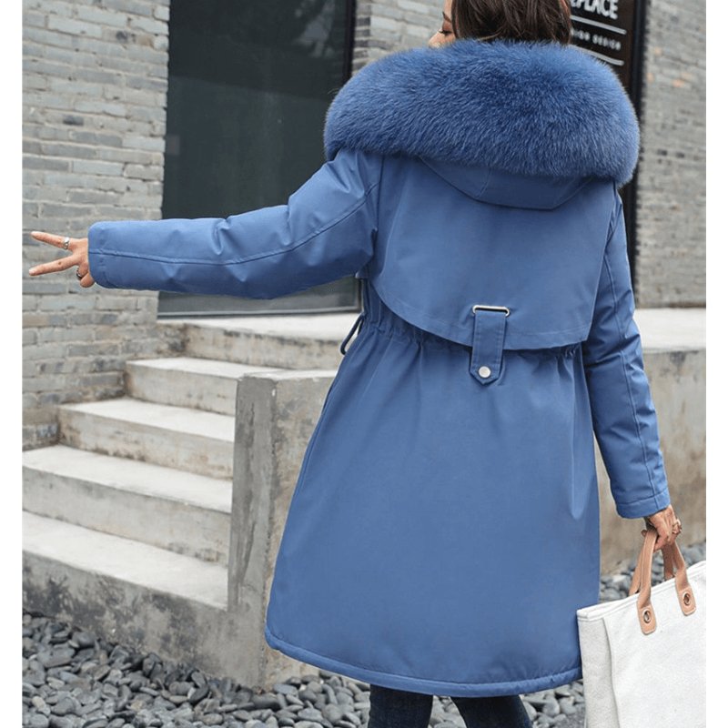 Jaqueta Feminina de Parka Forrada Florence - Loja Fact