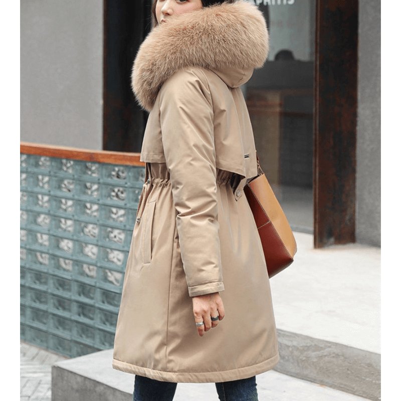 Jaqueta Feminina de Parka Forrada Florence - Loja Fact