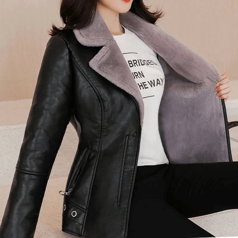 Jaqueta Feminina Forrada Aurélie - Loja Fact