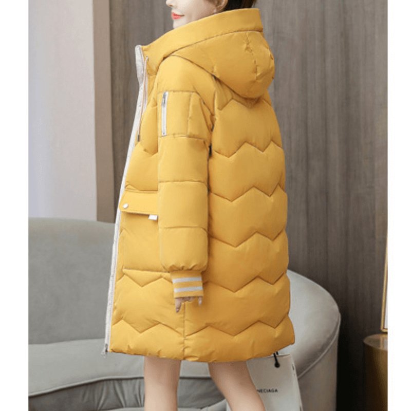 Jaqueta Feminina Puffer de Parka Joelle - Loja Fact