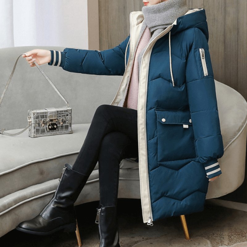 Jaqueta Feminina Puffer de Parka Joelle - Loja Fact