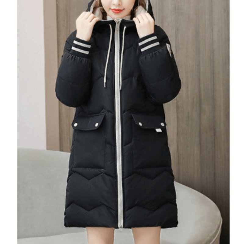 Jaqueta Feminina Puffer de Parka Joelle - Loja Fact