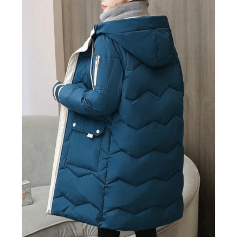 Jaqueta Feminina Puffer de Parka Joelle - Loja Fact