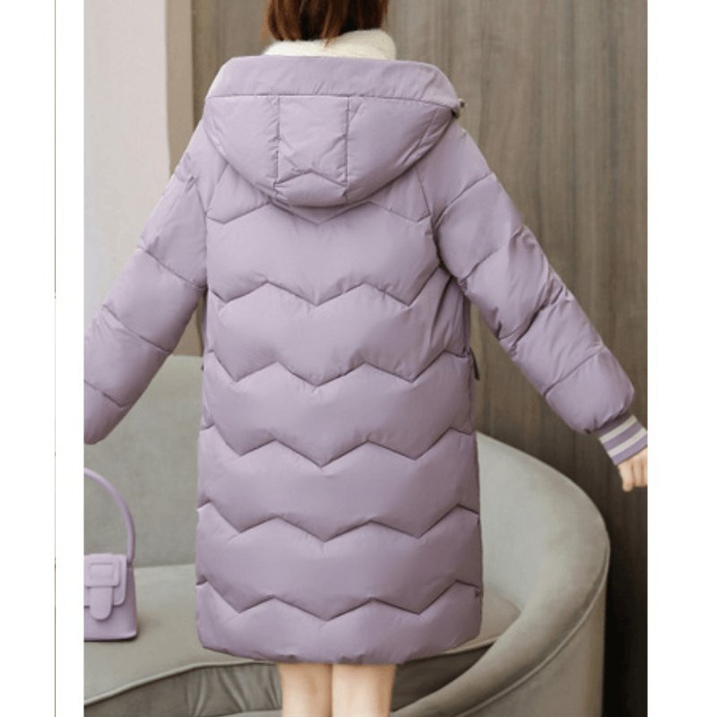 Jaqueta Feminina Puffer de Parka Joelle - Loja Fact