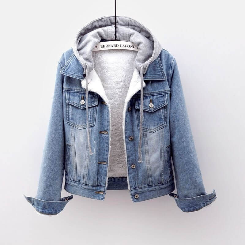 Jaqueta Jeans Feminina Forrada Cronulla - Loja Fact