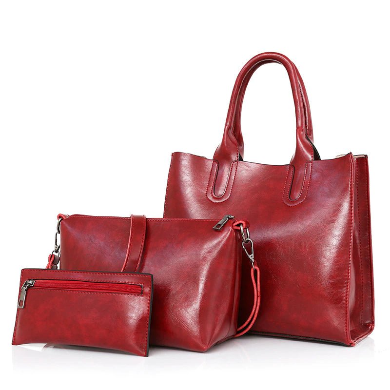 Kit de Bolsas Femininas de Couro - Loja Fact