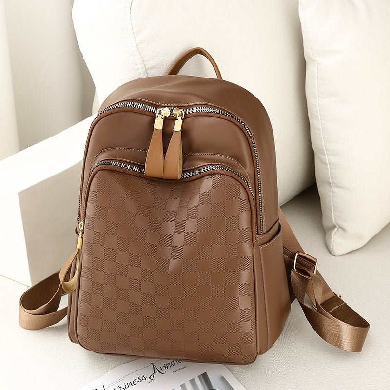 Mochila de Couro Feminina - Loja Fact