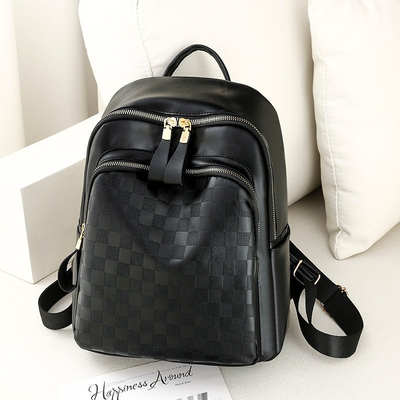 Mochila de Couro Feminina - Loja Fact