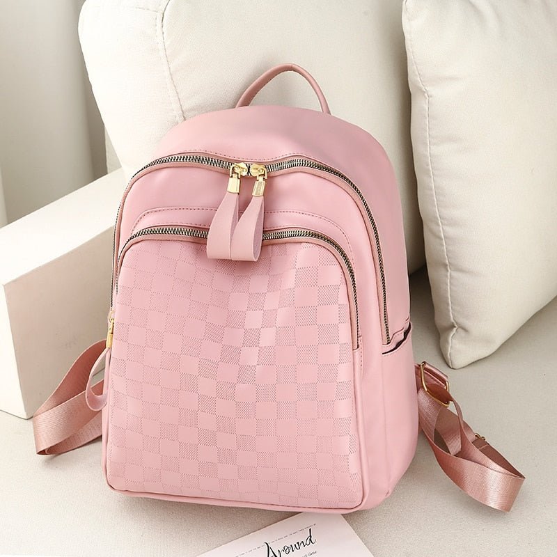 Mochila de Couro Feminina - Loja Fact