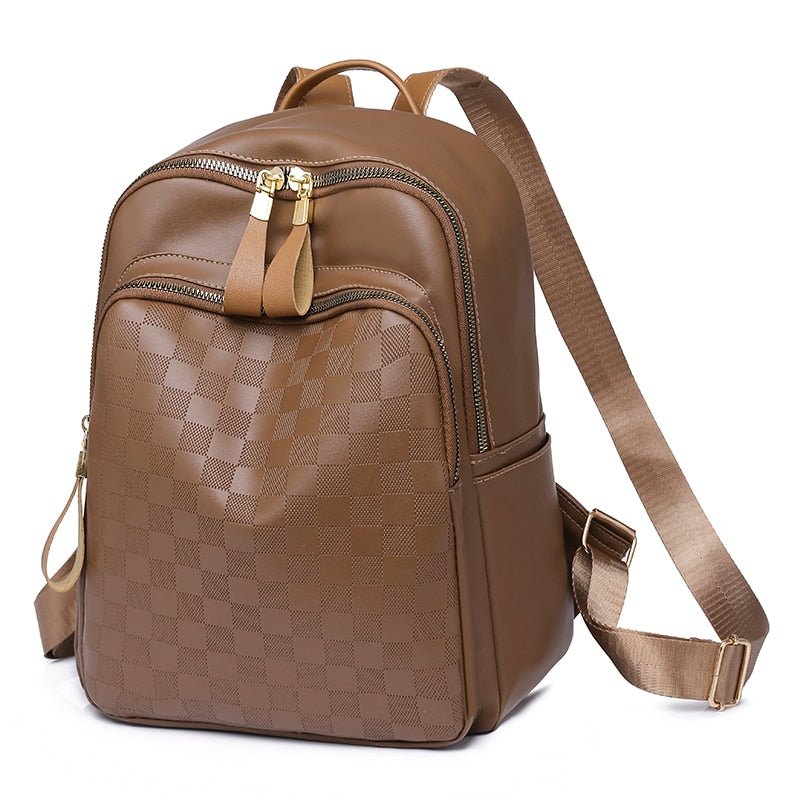 Mochila de Couro Feminina - Loja Fact