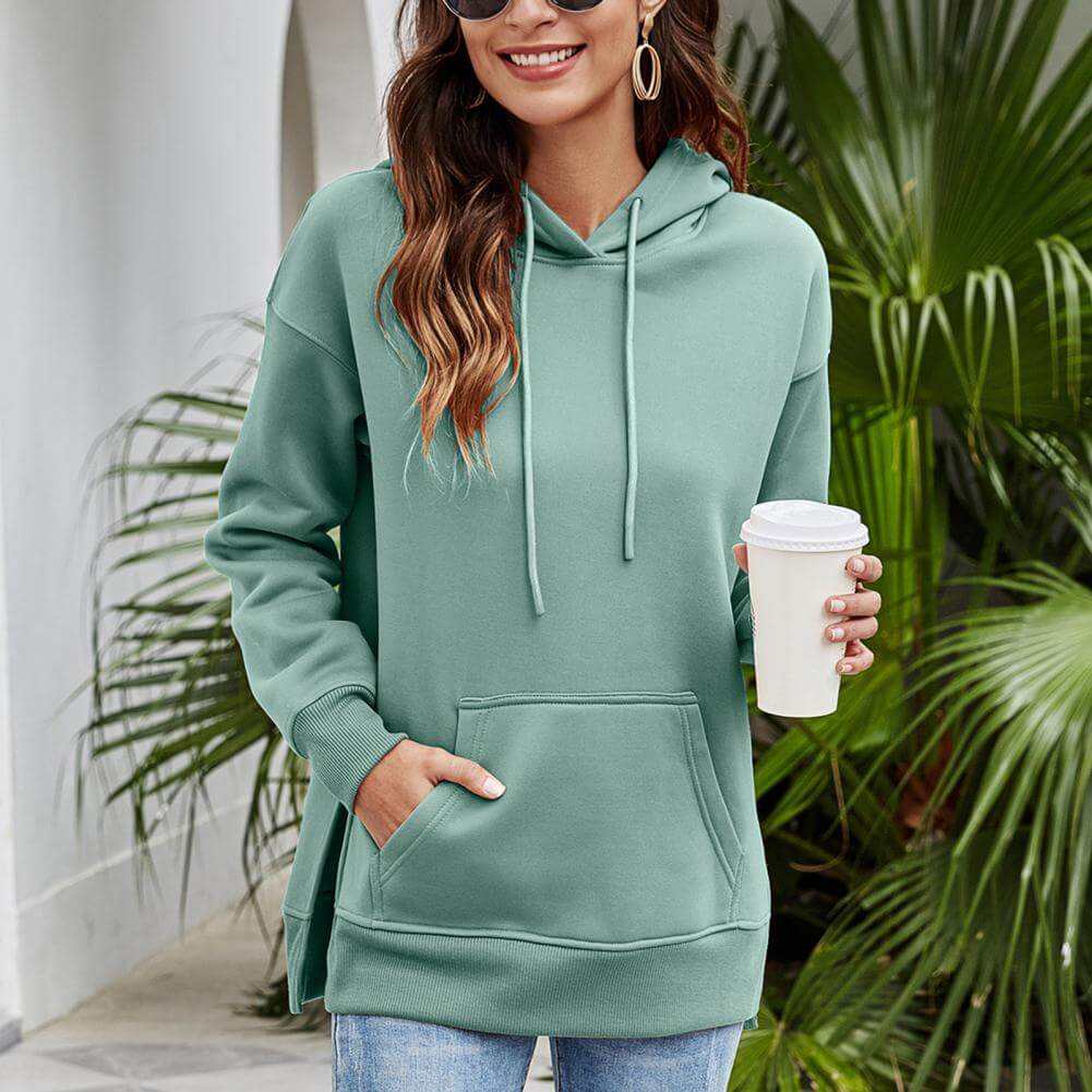 Moletom Feminino com Capuz Nate - Loja Fact