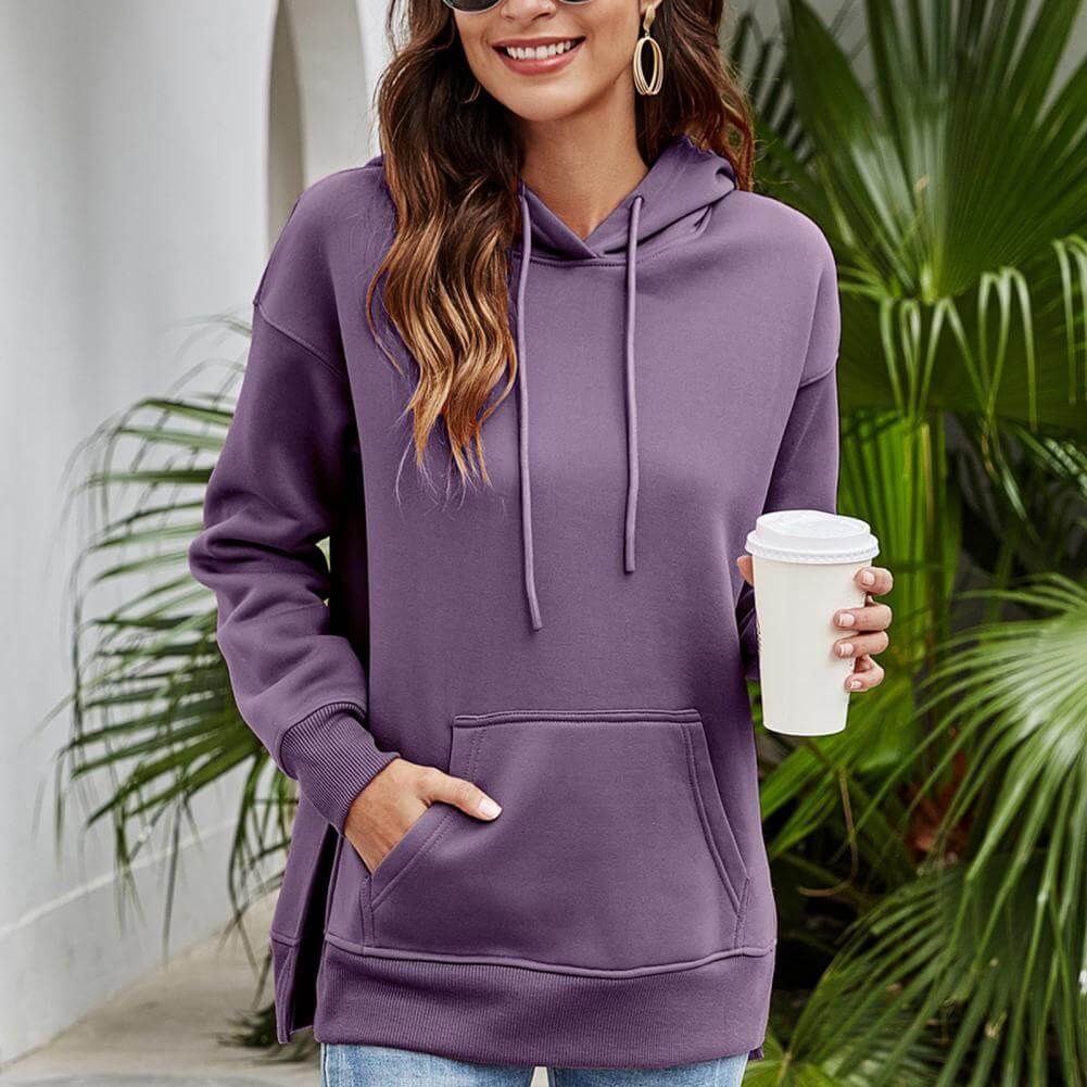 Moletom Feminino com Capuz Nate - Loja Fact
