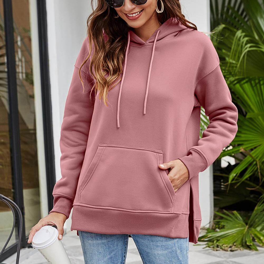 Moletom Feminino com Capuz Nate - Loja Fact