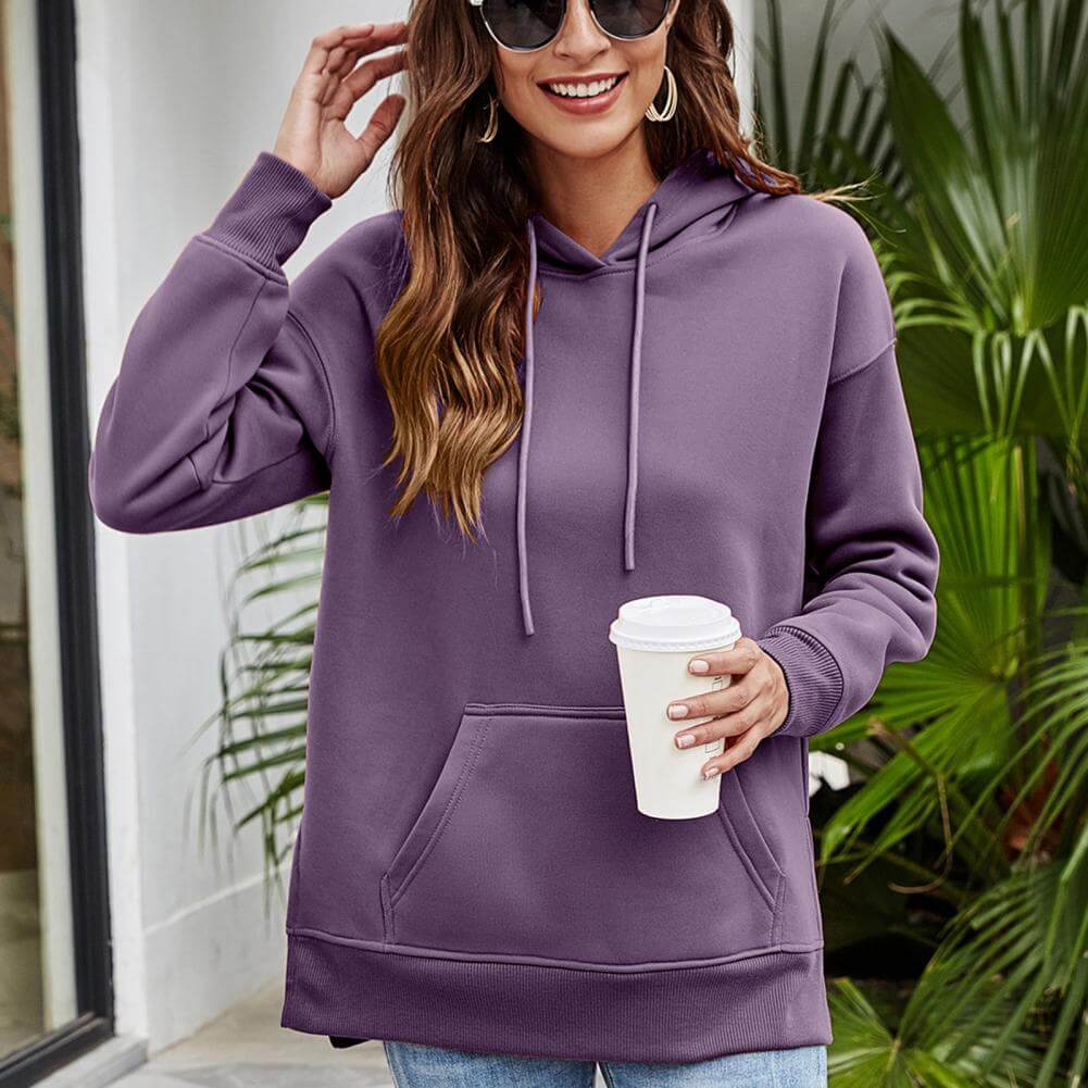Moletom Feminino com Capuz Nate - Loja Fact