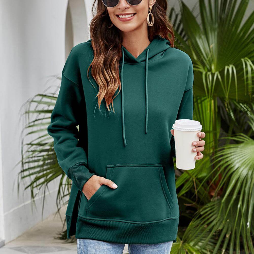 Moletom Feminino com Capuz Nate - Loja Fact