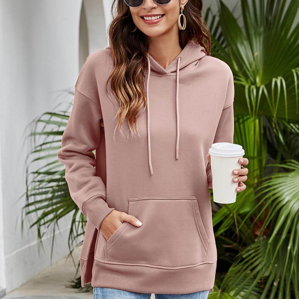 Moletom Feminino com Capuz Nate - Loja Fact